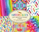 Image for Rainbow Watercolors Gift Wrapping Papers - 6 sheets