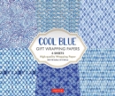 Image for Cool Blue Gift Wrapping Papers - 6 sheets : 24 x 18 inch (61 x 45 cm) Wrapping Paper