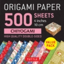 Image for Origami Paper 500 sheets Chiyogami Patterns 4&quot; (10 cm)