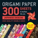 Image for Origami Paper 300 sheets Japanese Designs 4&quot; (10 cm) : Tuttle Origami Paper: Double-Sided Origami Sheets Printed with 12 Different Designs