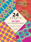 Image for Tie-Dye Gift Wrapping Paper - 24 sheets : 18 x 24&quot; (45 x 61 cm) Wrapping Paper