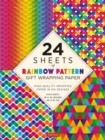 Image for Rainbow Patterns Gift Wrapping Paper - 24 sheets