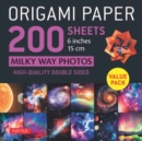 Image for Origami Paper 200 sheets Milky Way Photos 6 Inches (15 cm)