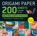 Image for Origami Paper 200 sheets Mother Earth Photos 6 Inches (15 cm)