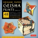 Image for Origami Paper Geisha Prints 48 Sheets 6 3/4&quot; (17 cm) : Large Tuttle Origami Paper: Origami Sheets Printed with 8 Different Designs (Instructions for 6 Projects Included)