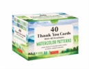 Image for Nature Watercolors, 40 Thank You Cards with Envelopes