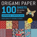 Image for Origami Paper 100 sheets Japanese Chiyogami 8 1/4&quot; (21 cm)