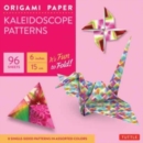 Image for Origami Paper - Kaleidoscope Patterns - 6&quot; - 96 Sheets : Tuttle Origami Paper: Origami Sheets Printed with 8 Different Patterns: Instructions for 6 Projects Included