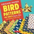 Image for Origami Paper 100 sheets Bird Patterns 6&quot; (15 cm) : Tuttle Origami Paper: Double-Sided Origami Sheets Printed with 8 Different Designs (Instructions for 6 Projects Included)