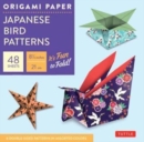 Image for Origami Paper - Japanese Bird Patterns - 8 1/4&quot; - 48 Sheets : Tuttle Origami Paper: Origami Sheets Printed with 8 Different Designs: Instructions for 7 Projects Included