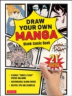 Image for Draw Your Own Manga : Blank Comic Book (With 21 Different Templates)