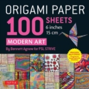 Image for Origami Paper 100 sheets Modern Art 6&quot; (15 cm)