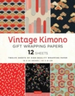 Image for Vintage Kimono Gift Wrapping Papers - 12 sheets