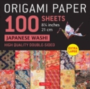 Image for Origami Paper 100 sheets Japanese Washi 8 1/4&quot; (21 cm)