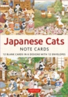 Image for Japanese Cats - 12 Blank Note Cards : In 6 Original Illustrations by Setsu Broderick with 12 Envelopes in a Keepsake Box