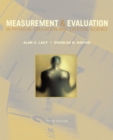 Image for Measurement and Evaluation in Physical Education and Exercise Science