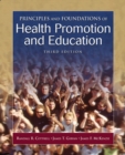 Image for Principles and Foundations of Health Promotionucation