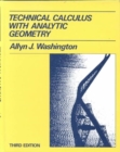 Image for Technical Calculus with Analytic Geometry