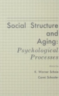 Image for Social Structure and Aging