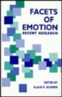Image for Facets of Emotion : Recent Research