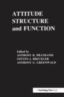 Image for Attitude Structure and Function