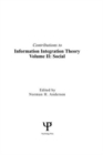 Image for Contributions To Information Integration Theory