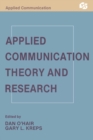 Image for Applied Communication Theory and Research