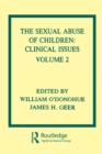 Image for The Sexual Abuse of Children : Volume II: Clinical Issues
