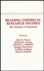 Image for Reading Empirical Research Studies : The Rhetoric of Research