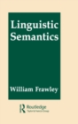 Image for Linguistic Semantics