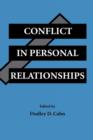 Image for Conflict in Personal Relationships