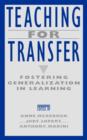Image for Teaching for Transfer
