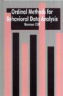 Image for Ordinal Methods for Behavioral Data Analysis