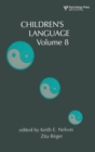 Image for Children&#39;s Language : Volume 8