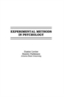 Image for Experimental Methods in Psychology