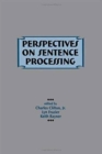 Image for Perspectives on Sentence Processing