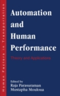 Image for Automation and Human Performance : Theory and Applications