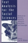 Image for Text Analysis for the Social Sciences