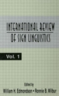 Image for International Review of Sign Linguistics : Volume 1