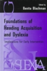 Image for Foundations of Reading Acquisition and Dyslexia