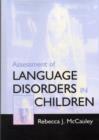 Image for Assessment of Language Disorders in Children