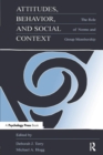 Image for Attitudes, Behavior, and Social Context