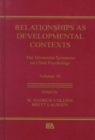 Image for Relationships as developmental contexts