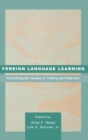 Image for Foreign Language Learning : Psycholinguistic Studies on Training and Retention