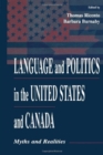 Image for Language and Politics in the United States and Canada