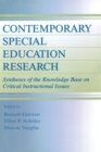 Image for Contemporary Special Education Research