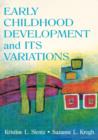 Image for Early Childhood Development and Its Variations