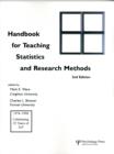 Image for Handbook for Teaching Statistics and Research Methods