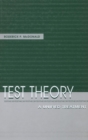 Image for Test theory  : a unified treatment