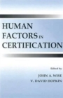 Image for Human Factors in Certification